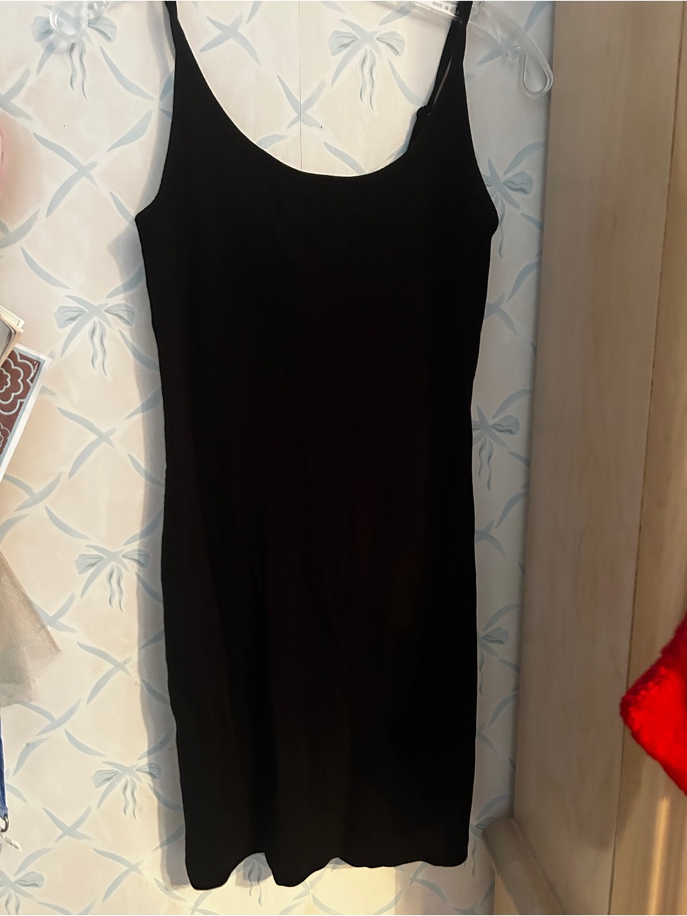 Old Navy Ribbed Mini Dress -Medium- Black